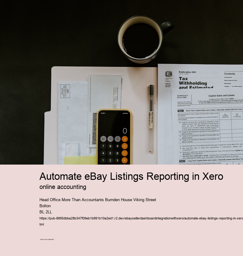 Automate eBay Listings Reporting in Xero