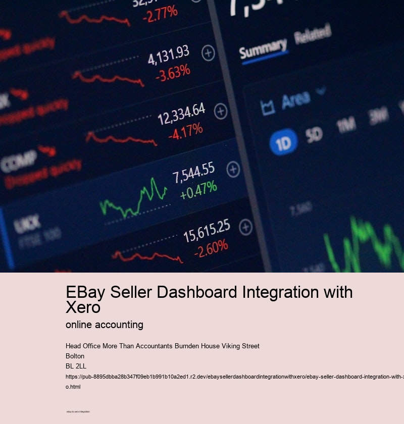 eBay Seller Dashboard Integration with Xero