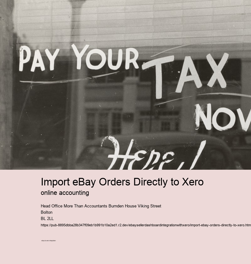 Import eBay Orders Directly to Xero