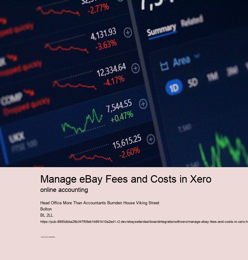 Manage eBay Fees and Costs in Xero