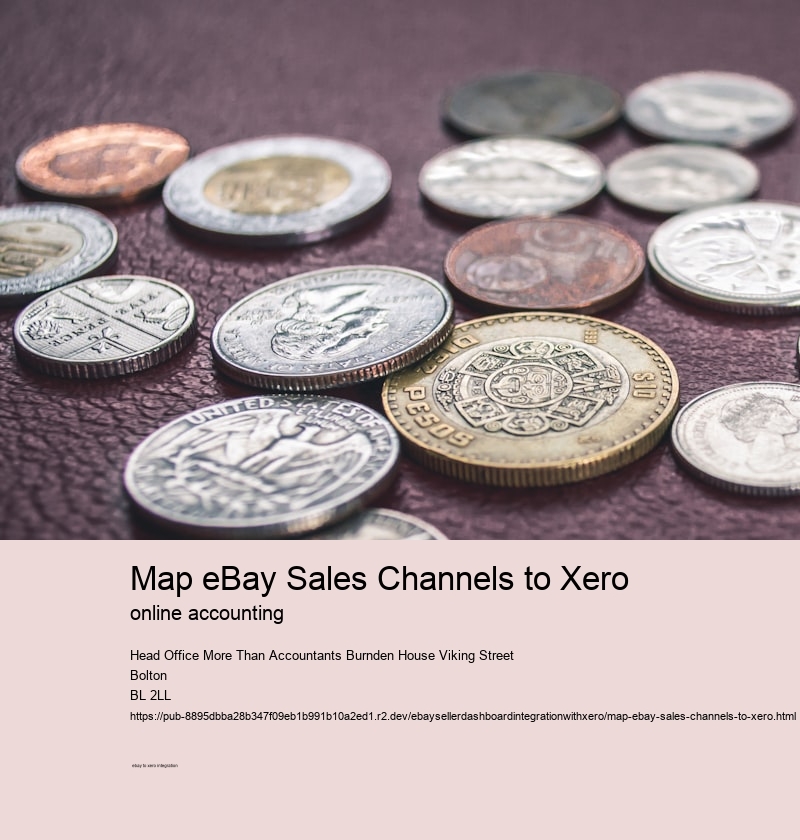 Map eBay Sales Channels to Xero