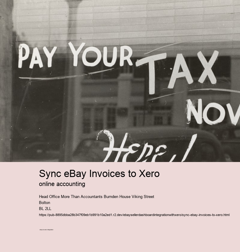 Sync eBay Invoices to Xero