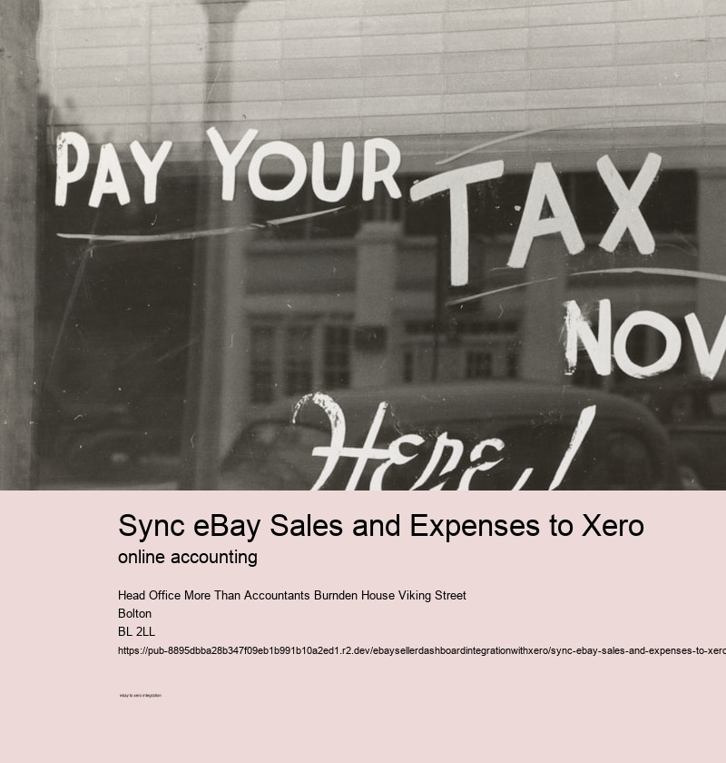 Sync eBay Sales and Expenses to Xero