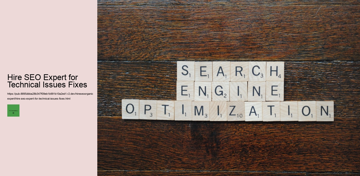 Hire SEO Expert for Technical Issues Fixes