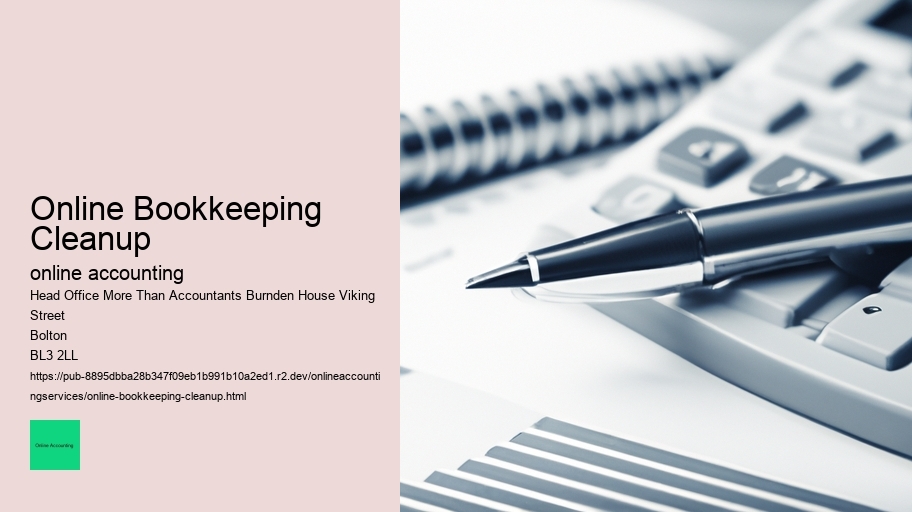 Online Bookkeeping Cleanup